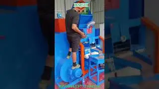 Scrap Metal Recycling Wire Crushing Machine Copper Wire Shredder Machines Copper Plastic Separating