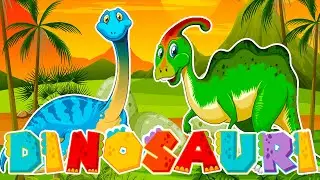 Dinosauri za djecu - Učimo dinosaure - Pepi TV crtani - ucimo zivotinje - Dinosaurusi za decu