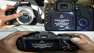 how to 80d Canon err 30 Shooting is Not Possible EDue To an Error