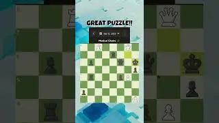 🔥The move that ends the game instantly#chess #brainteaser #chessgame #chesstactics #chesscom