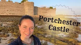 Explore Portchester Castle grounds & surrounding | Part 2 | medieval fortress | EXPLORE WITH REBECCA