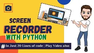 Create Screen Recorder Using Python |  Record Laptop Screen with OpenCv