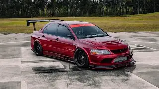 Perfect Stanced & Widebody Mitsubishi Evolution IX [4K]