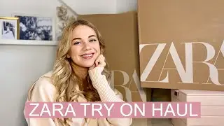ZARA TRY ON HAUL - SALE 2021 | Winter Fashion | Anna's Style Dictionary