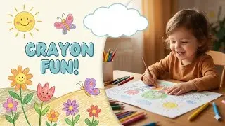 How to Draw a Mickey Mouse / Easy step by step Mickey Mouse drawing  # crayon fun❤️❤️ 