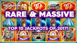 Top 10 MOST EXCITING Jackpots - THIS IS WHY WE WATCH!