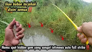 HOKI‼️NEMU SPOT HIDDEN BELUM TERJAMAH PEMANCING || Mancing wader teknik kumbul | waderan