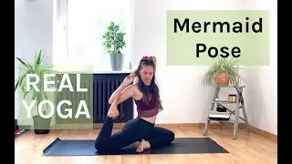 *FULL LENGTH CLASS* Mermaid Pose | Full Body Yoga Stretch | REAL YOGA