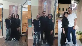 Can Yaman team in restaurant💥
