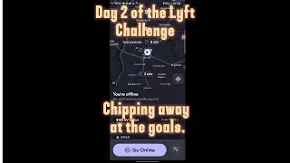 Day 2 of the 3 day Lyft Challenge.