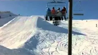 Snow Park Quarter Pipe Competition NZ