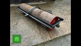 9ft TRACTOR FIELD ROLLER LITE DUTY FOR SALE www.catlowdycarriages.com