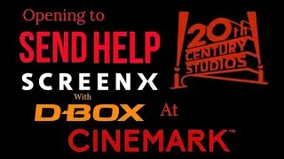 Opening To Send Help 2026 ScreenX with Cinemark Theater