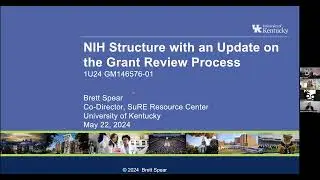 NIH Structure with an Update to the Grant Review Process