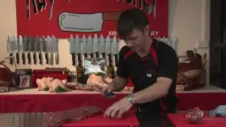 How to trim an eye fillet of beef - Ray The Butcher
