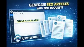 WordPress Article Generation with a Single Request | AI WP Writer Quick Tutorial