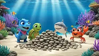 Tiny, Dino & Crab: Discover Finn's Secret - Scary Predator or Friendly Neighbor?