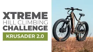 XTREME Hill Climbing Challenge | Krusader 2.0 Dual 500WHub Motor Hunting Ebike | NO Pedaling