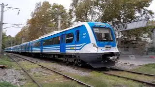 L&iacute;nea Roca (Trenes Argentinos) - EMU CSR #145 por Bernal a fondo!!! (Mayo 2023)