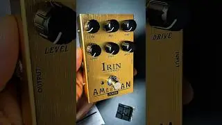 AMERICAN SOUND IRIN INSTRUMENT. #americansound #fenderdeluxe #pedal #unboxing