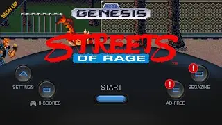 Sega: Street of Rage classic GAMEPLAY (IOS/ANDROID)