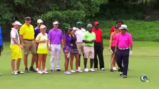 golfers incredibly unlucky self nutshot