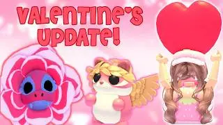 Valentine's Update! Rose Dragon & Cherub Chipmunks | Roblox Adopt Me 2026 | Riivv3r