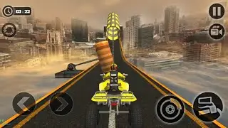 Racing Quad Bike Moto Stunt : ATV Impossible Track -Android Gameplay #2