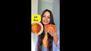 DIY Diya Paint 😱 #crafteraditi #diy #youtubepartner #shorts #youtubeshorts #diyart  @CrafterAditi