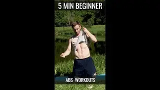 ABS WORKOUT AT THE RIVER #shorts | BEGINNER | Video from the ViK Shake channel