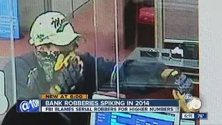 FBI blames trio of serial bank robbers for spike in San Diego County bank robberies