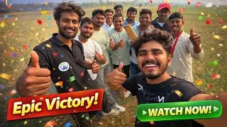 We won the match 🥳