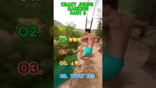Crazy Jumps ranking part 3 #shorts #crazy #jumps #viral