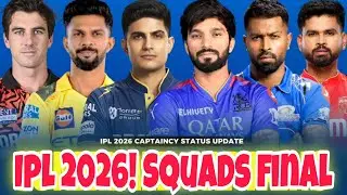 SQUADS UNVEILED! IPL 2026 Teams Are Set! Who's Your top pick? #TheFaiziCricketShow 
