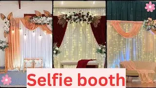 Simple Selfie Booth Design for Weddings & Parties | Trending 2025