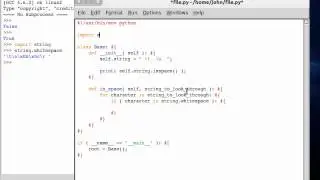 Python 56 String is Space