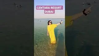 Centara Mirage Beach Resort  is a new four-star resort in Dubai#dubai #beach #uae #resort#staycation