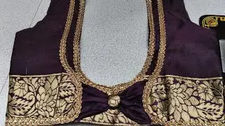 “New Stylish Blouse Back Neck Design 2025 | Simple & Trendy Look”