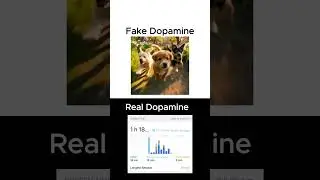 Fake dopamine vs Real dopamine #fakedopamine #screentime #stopscrolling #realdopamine