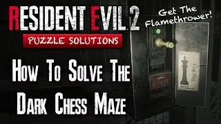 Решения головоломок Resident Evil 2 Remake | Как решить шахматную головоломку-лабиринт | Комната ...