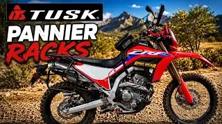 Tusk Pannier Luggage Racks Install Honda CRF300L Dual Sport