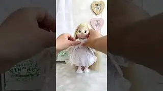 Белоснежная одежда для куклы #doll #игрушкидлядевочек