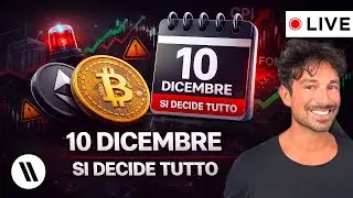 BITCOIN, CRYPTO: ECCO LA DATA IN CUI SI DECIDER&Agrave; TUTTO (TIENITI FORTE...)