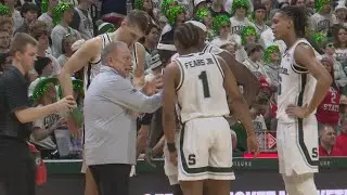 Highlights: No. 15 Michigan State basketball sneaks past Ohio State with a 66-60 victory