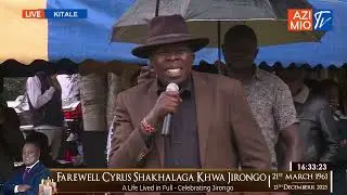 CONTROVERSY: Wamalwa BLASTS Ruto and Allies for Missing Jirongo’s Requiem Mass