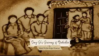 Family, Passion, and Sand Art: Saroj Ji’s Inspiring Story | Sand art story | Sand artist in Delhi