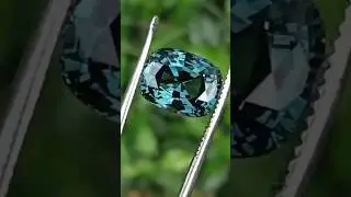 3.13ct Cobalt Spinel 💎 Loop clean, 90% light color, natural & untreated #gems #spinel #cobalt