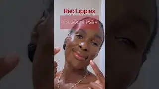Red lip shades and brands for dark skin #darkskinmakeup #makeup