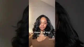 Outre Quick Weave - Neesha H301💗 #syntheticwigs #wiginstalls #wiginstalltutorial #hairinfluencer