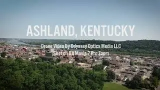 Stunning Aerial Tour: Exploring Ashland, KY from Above - Breathtaking City Drone Video